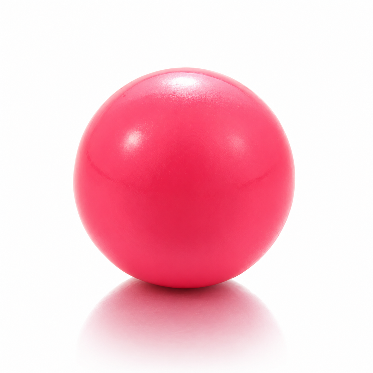 Boule de musique du Paradis de 16 mm, couleur Rose, sur fond blanc.