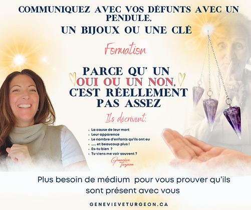 Formation : Discuter avec nos défunts avec un pendule