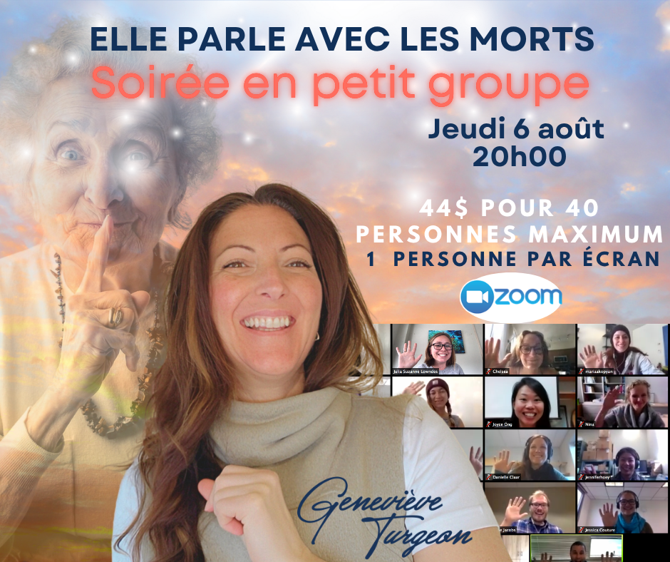 Soirée en Petit Groupe Jeudi 6 août (40 personnes max)