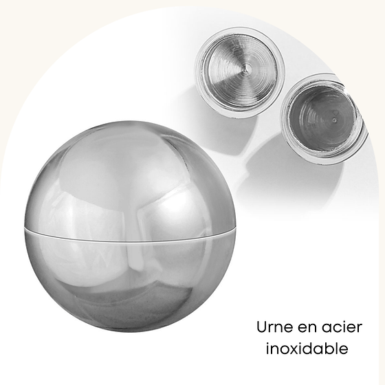 Urne Acier inoxidable