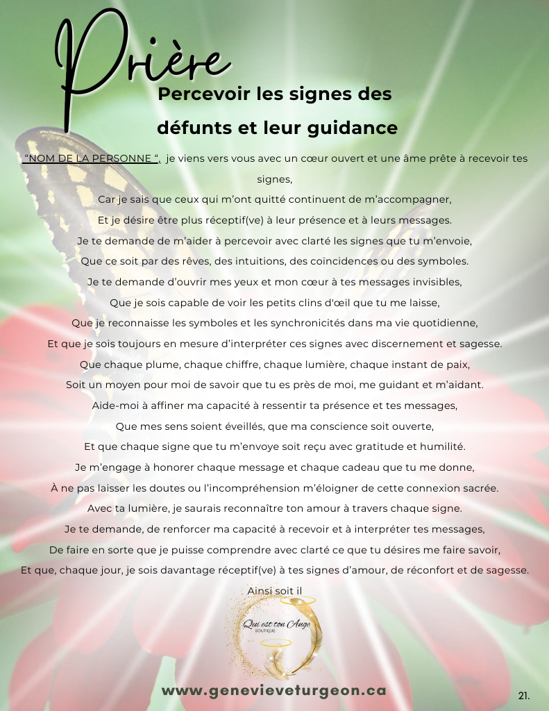 Guide de prières