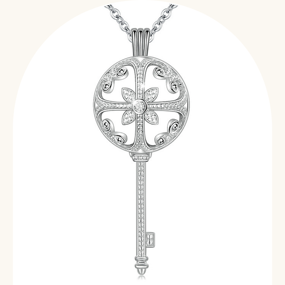 Pendentif Clé du paradis — modèle de l’ensemble cadeau à 88 $.