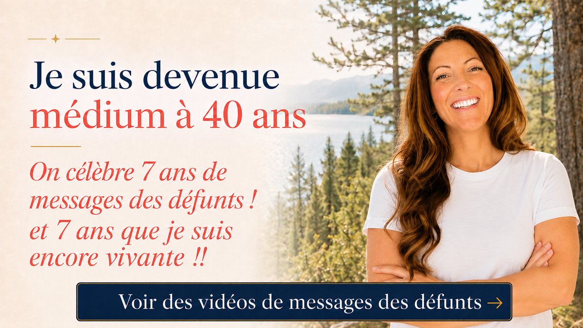 Je suis devenue médium à 40 ans, visuel fourni