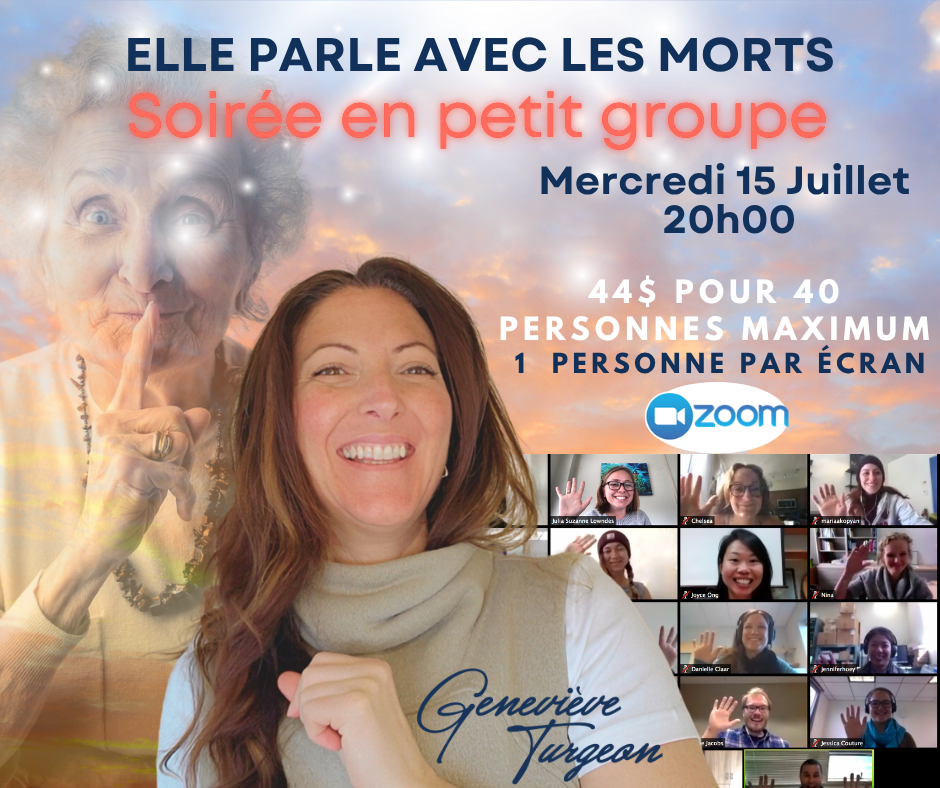 Soirée en Petit Groupe Mercredi 15 juillet ( 40 personnes max)