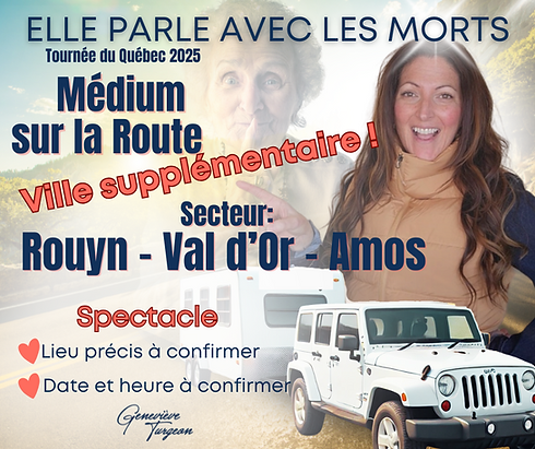 Tournée du Québec - Rouyn-Noranda & Val d'or & Amos